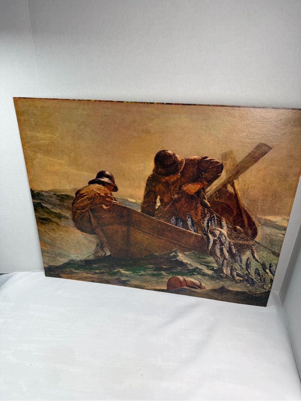 Vintage Winslow Homer The Herring Net Giclee 16x20 Victorian Impressionist 16x20